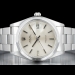 Rolex Oysterdate Precision 34 Argento Oyster Silver Lining Dial 6694